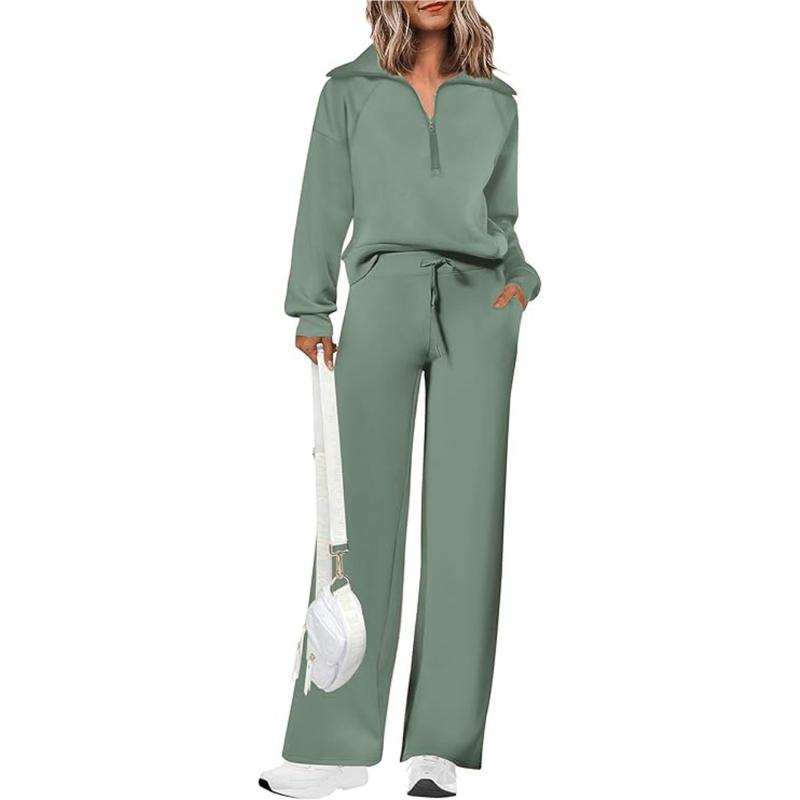 Chic 2-Piece Set 💖 Zip Sweatshirt + Pants –50%