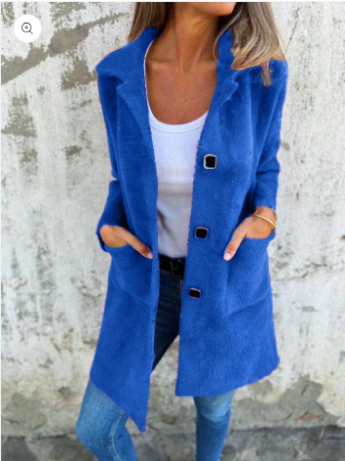 💥 2025 Hot Sale ✨ Thick Lapel Long Overcoat
