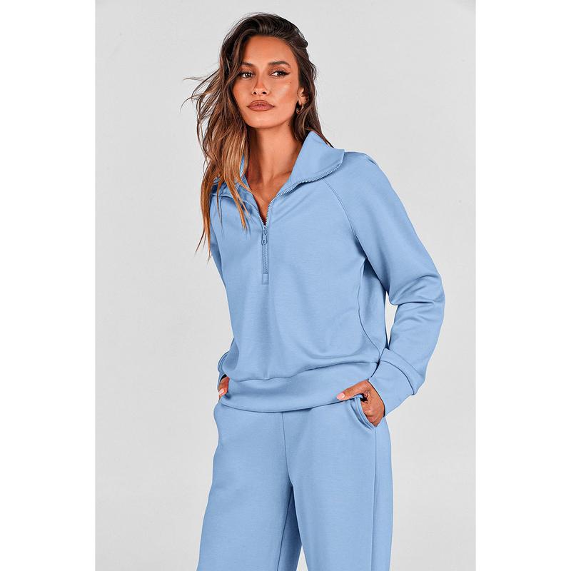 Chic 2-Piece Set 💖 Zip Sweatshirt + Pants –50%