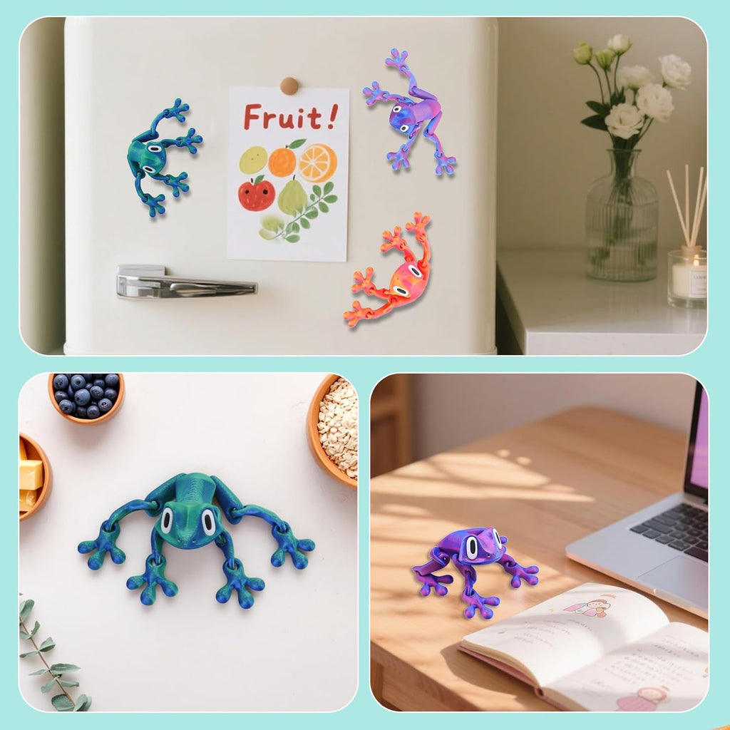 🧲🐸 Cute Frog Magnet Toy – Playful, Creative & Must-Have Gift 🎁