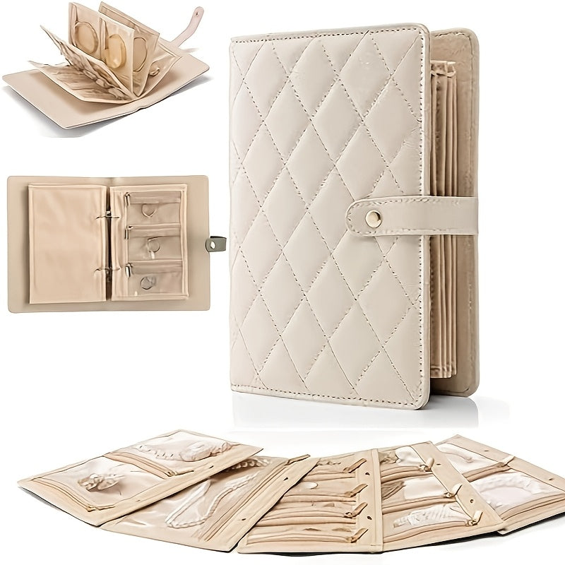 📖 Jewelry Storage Book – Chic & Compact!