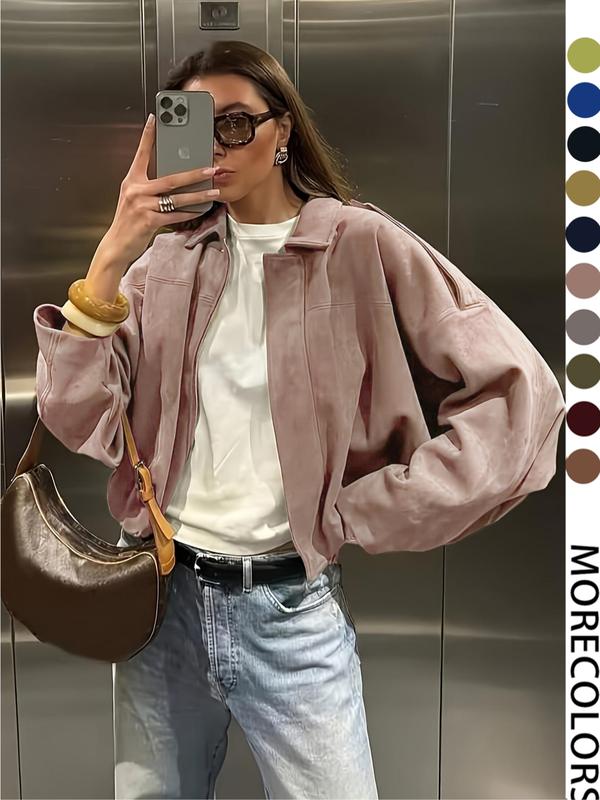 🔥50%OFF TODAY🧥Trendy Army Green Short Jacket  – Casual & Loose Fit 😎
