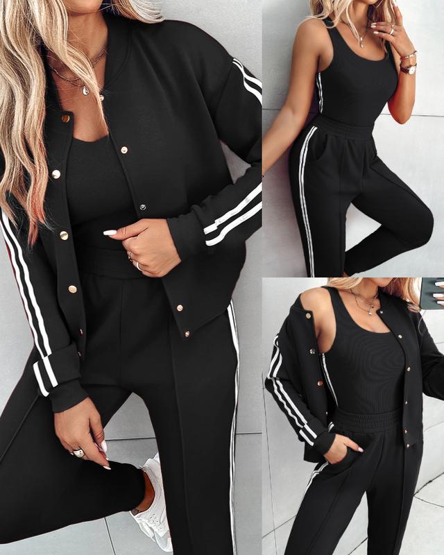 ⏰ LAST DAY SAVE 50% 💥 2025 Hot 3-Piece Tracksuit Set