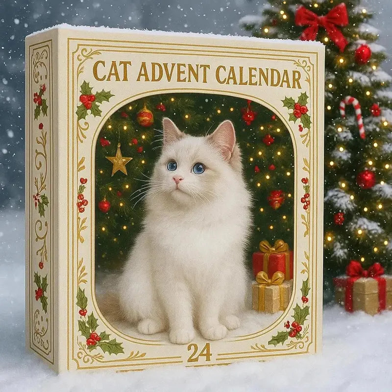 🐱 Christmas Advent Calendar 🎁 | 25 Festive Cats Surprise Countdown 🎄