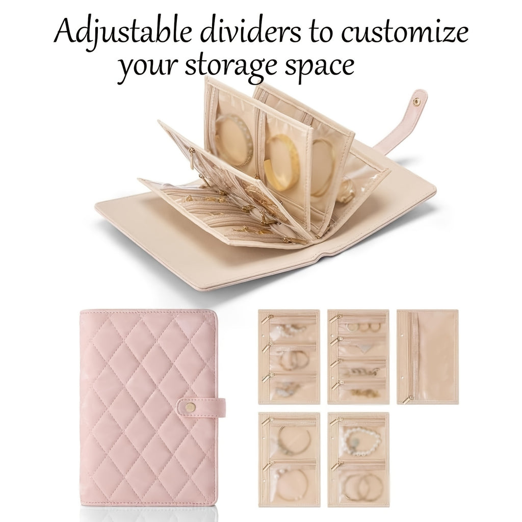 📖 Jewelry Storage Book – Chic & Compact!