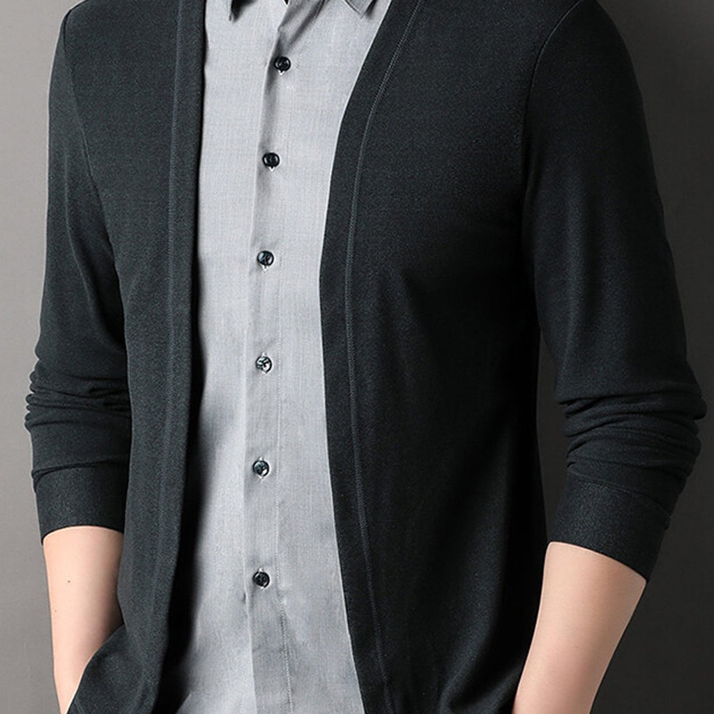 Casual Shirt & Cardigan 🌿 Button-Up, Perfect for Fall