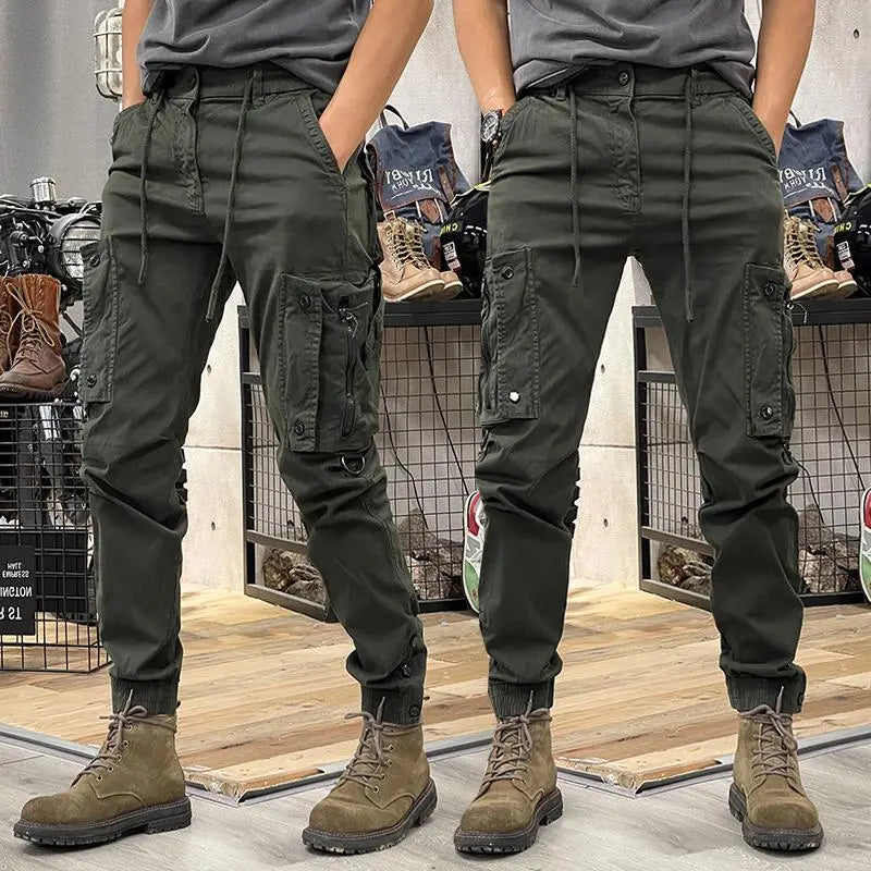 👖 Men’s Tactical Workwear Pants | Straight-Leg Outdoor Cargo Pants –Buy 2 get Free shipping