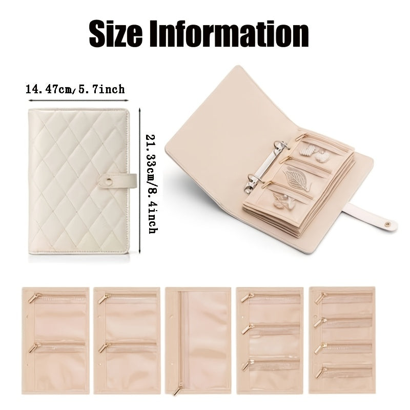 📖 Jewelry Storage Book – Chic & Compact!