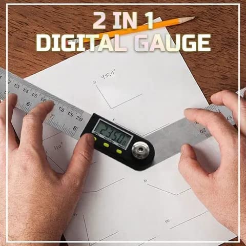 🔥 Digital Display Angle Ruler | Precision Measuring Tool ✨