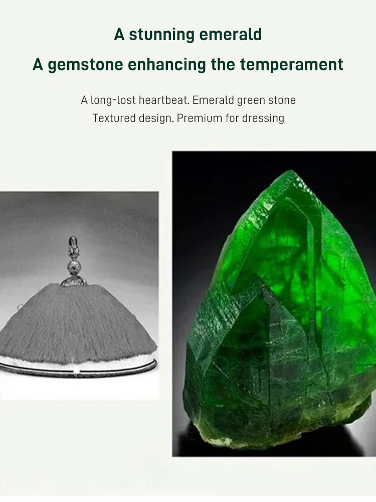 ✨ Emerald Jewelry Set | Necklace, Earrings & Bracelet | 3-Piece Set 💚