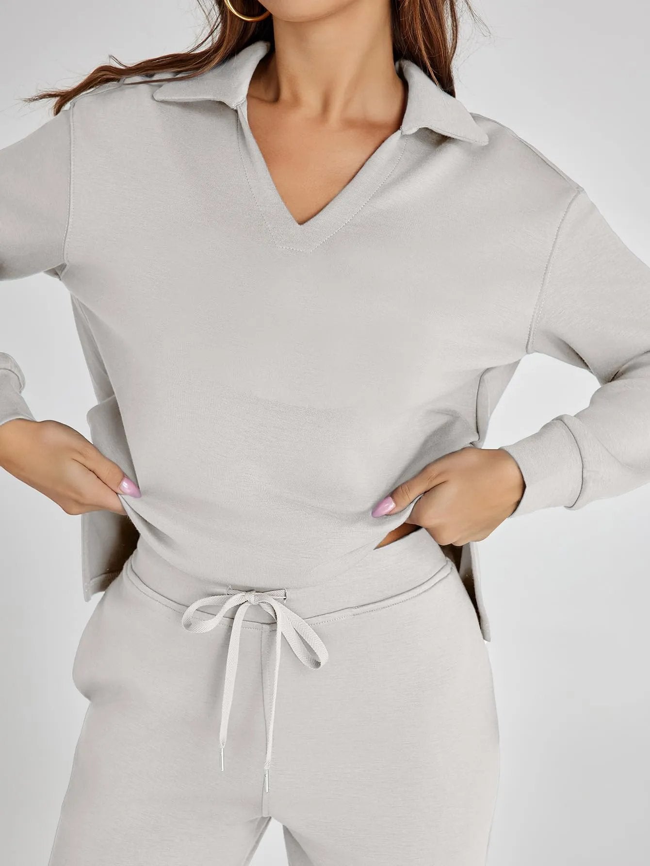 Last Day 50% OFF-Women's 2 Piece Sets Outfits Casual Long Sleeve Sweatsuits Sets
