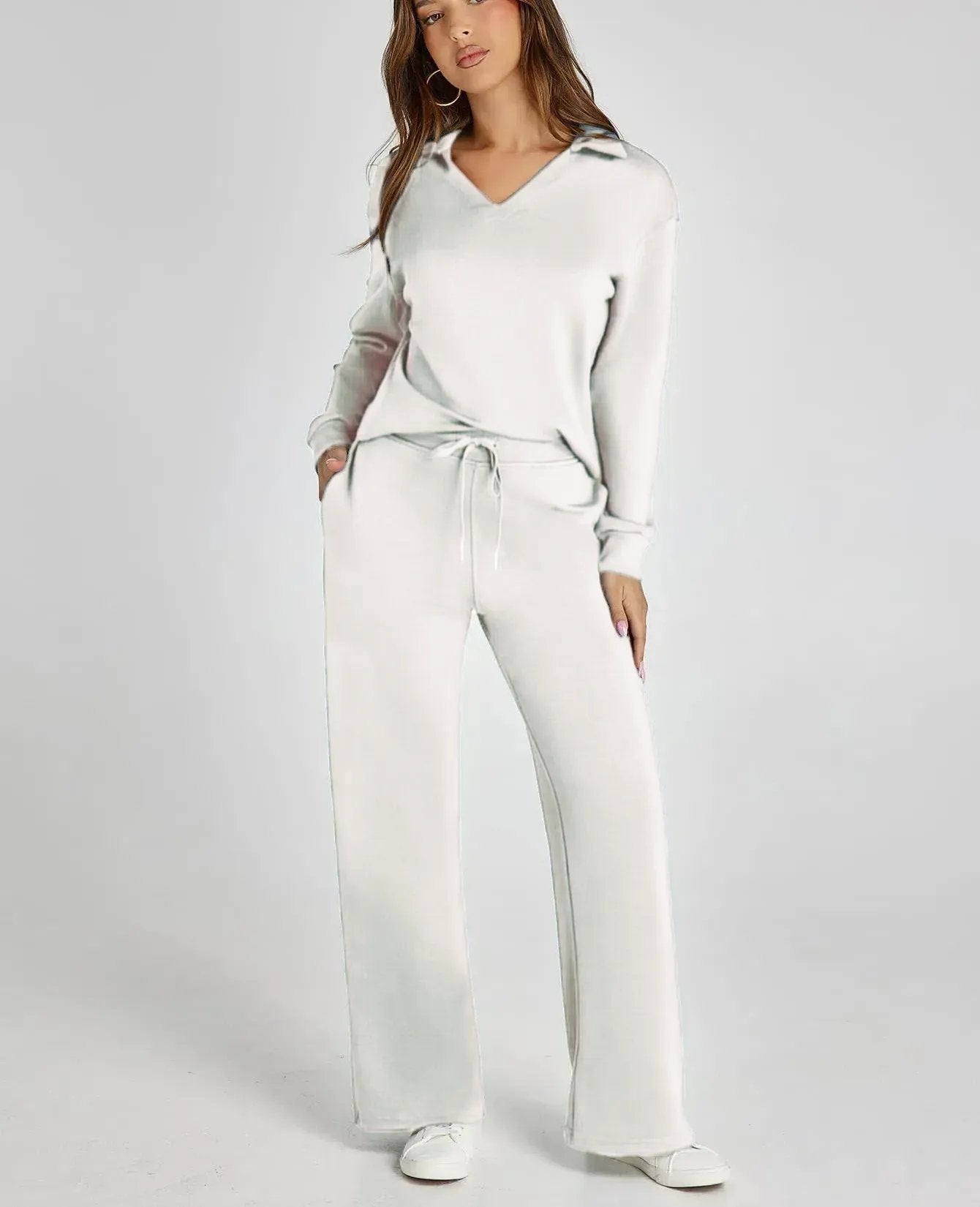Last Day 50% OFF-Women's 2 Piece Sets Outfits Casual Long Sleeve Sweatsuits Sets