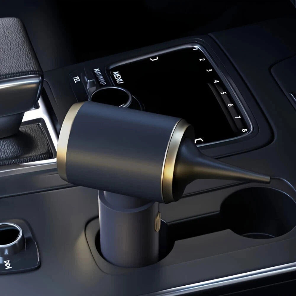 4-in-1 Car Vacuum 🚗 9500Pa Power –50% OFF